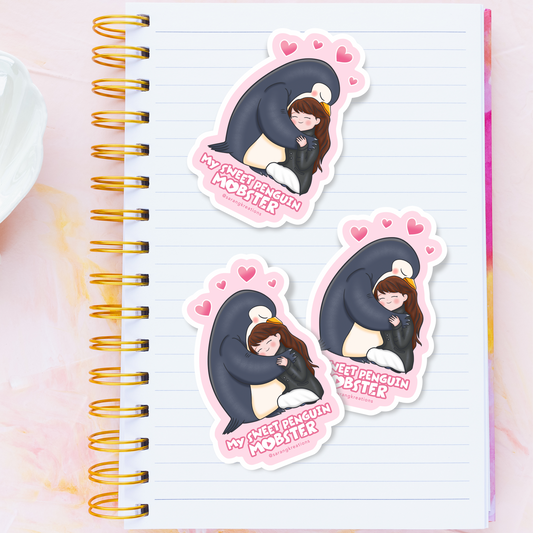 My Sweet Mobster Sticker, Kdrama Sticker: Ji-hwan & Eun-ha Love