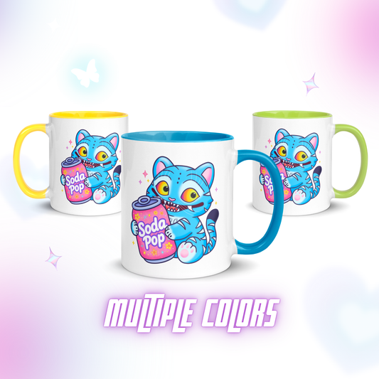 Kpop Demon Tiger Mug, My Little Soda Pop, Kpop Mug, K-pop Gift, Glossy Ceramic Mug, Multiple Option