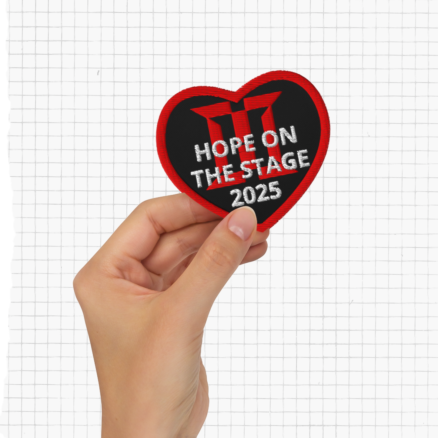 J-Hope Hope On The Stage Tour Patch, Jhope Concert Patch, Hoseok Hobi Embroidered Patch