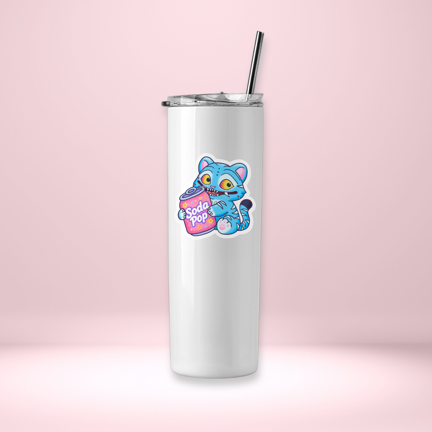 Kpop Demon Tiger and Magpie Stickers, My Little Soda Pop, K-pop Sticker
