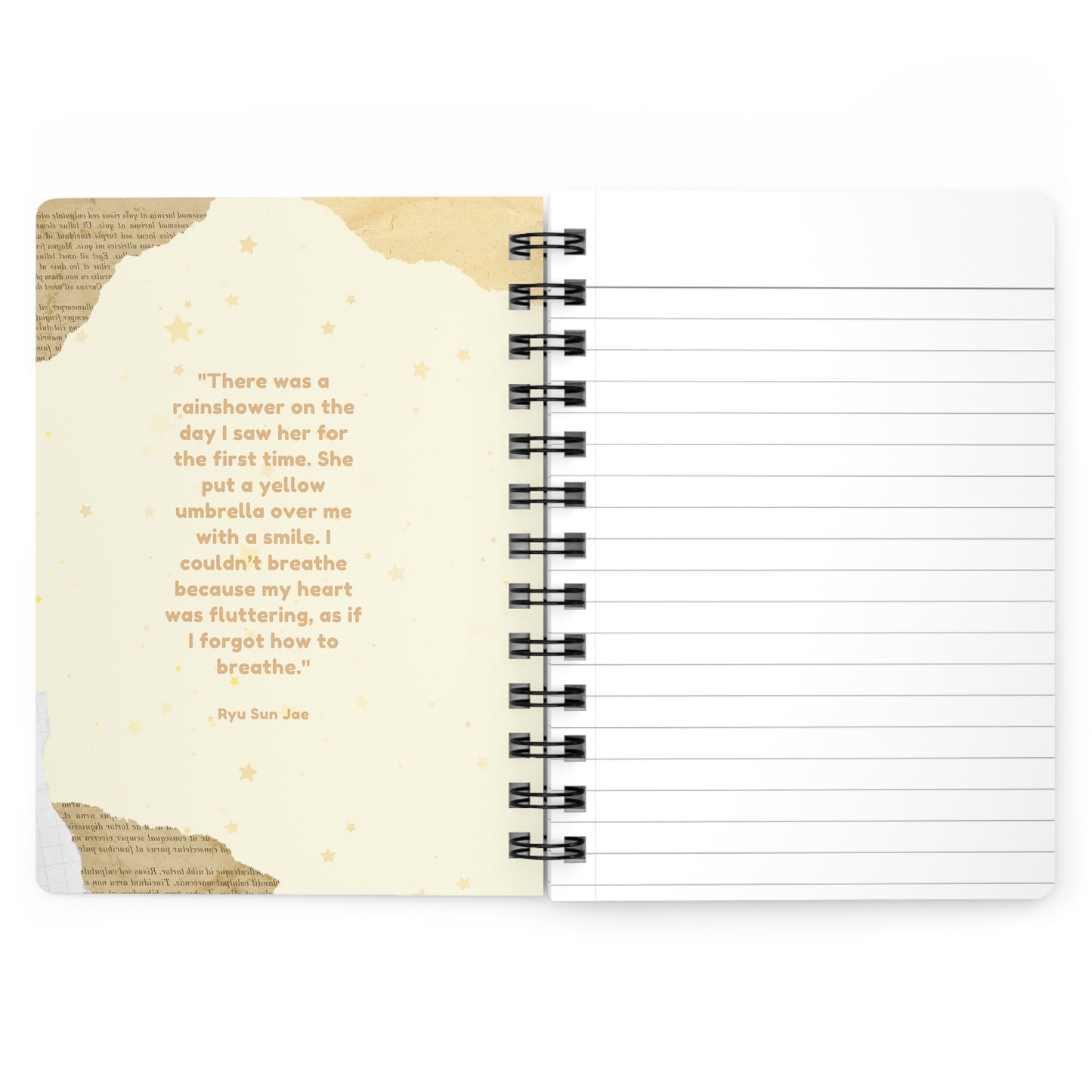 Lovely Runner Journal, Korean Drama Notebook, Sol and Sun Jae Love