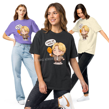 Come On Wing T-Shirt - Jiminie K-pop Fan Shirt for Army -  Comfort Colors Tee