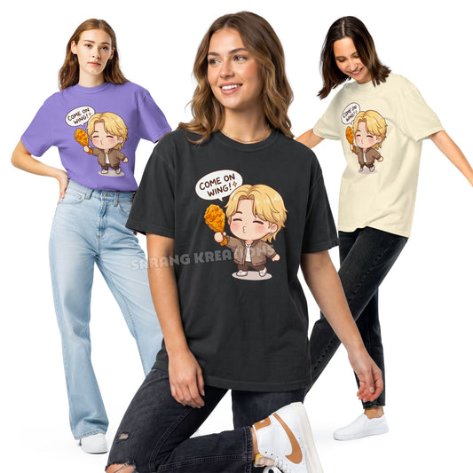Come On Wing T-Shirt - Jiminie K-pop Fan Shirt for Army -  Comfort Colors Tee