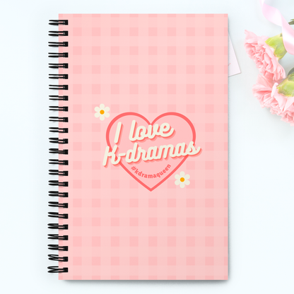 K-Drama Notebook: I Love K-Dramas - Dotted Journal for Kdrama Lovers