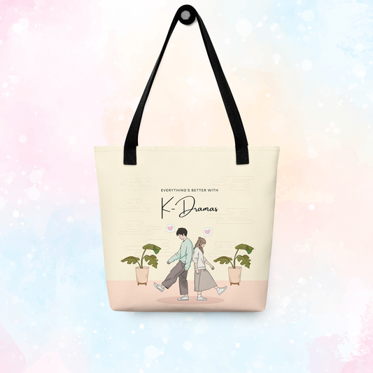 K-Drama Tote Bag - Everything's better with K-Dramas