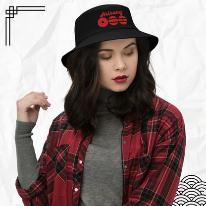 Arirang Bucket Hat for Army – Embroidered Cotton Hat for Concert & Everyday