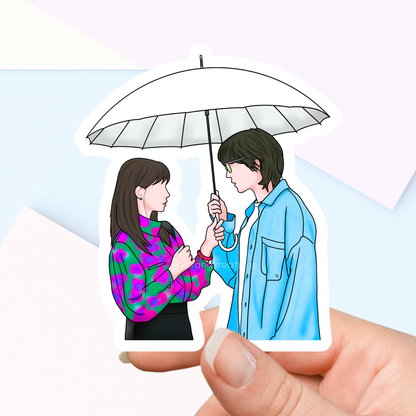 No Gain No Love Sticker, Kdrama Sticker, Kim Ji Uk & Son Hae Young Love