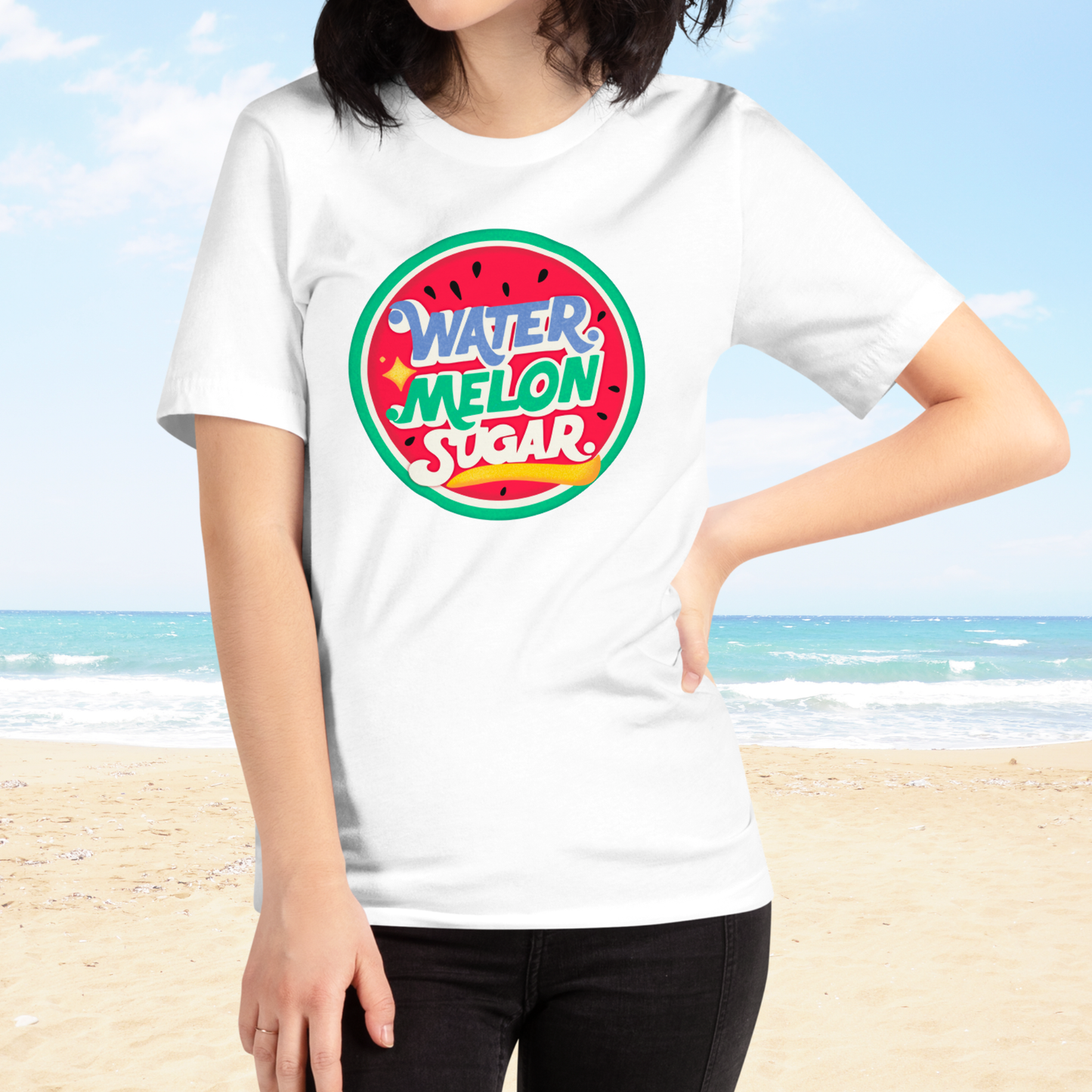 Twinkling Watermelon T-Shirt, Watermelon Sugar Band T-Shirt, K-Drama Tee, Korean Drama Clothing, Kdrama Fan Gift