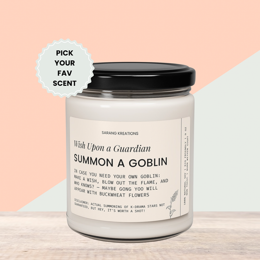 Kdrama Candle: Summon a Goblin, Gong Yoo, Goblin Kdrama