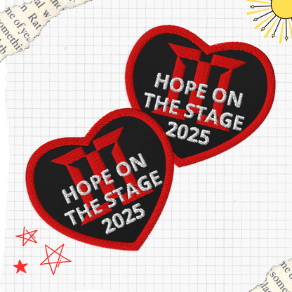 Hobi Concert Patch, Hoseok Embroidered Patch