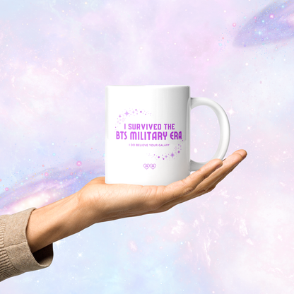 I Survived the Military Era Mug, OT7 Comeback Mug, Kpop Gift for ARMY