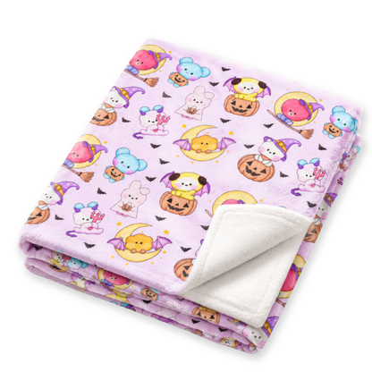 Halloween Bangtannies Velveteen Plush Blanket