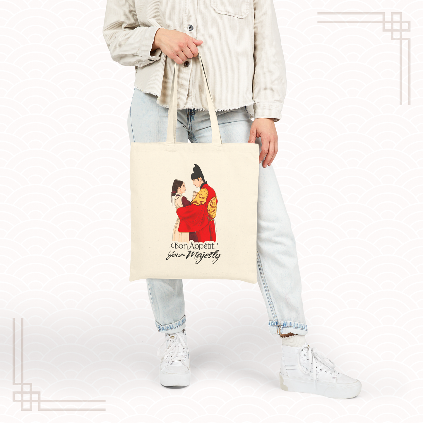 Bon Appétit Your Majesty K-Drama Tote Bag, Korean Drama Merch, K-Drama Fan Gift