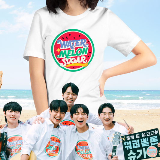 Twinkling Watermelon T-Shirt, Watermelon Sugar Band T-Shirt, K-Drama Tee, Korean Drama Clothing, Kdrama Fan Gift