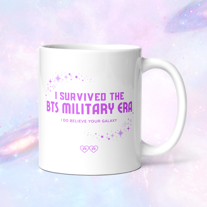 I Survived the Military Era Mug, OT7 Comeback Mug, Kpop Gift for ARMY