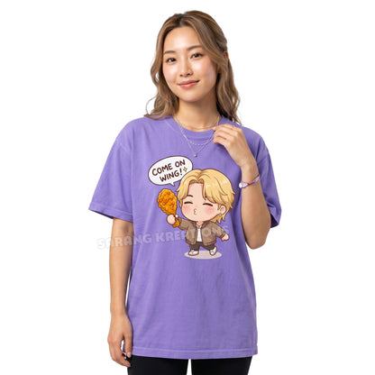 Come On Wing T-Shirt - Jiminie K-pop Fan Shirt for Army -  Comfort Colors Tee