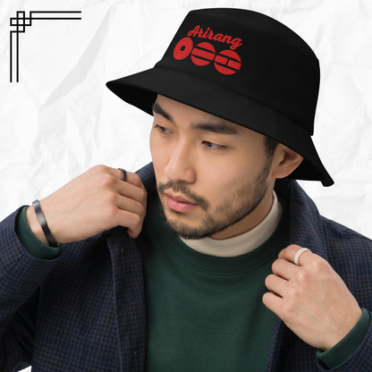 Arirang Bucket Hat for Army – Embroidered Cotton Hat for Concert & Everyday