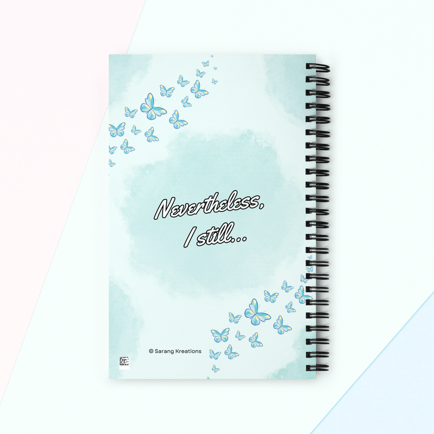 Kdrama Notebook: Nevertheless Inspired Spiral Journal with Dotted Pages