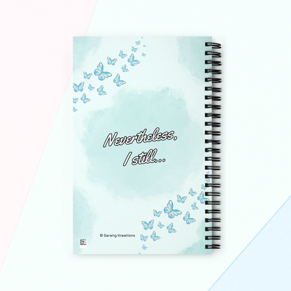 Kdrama Notebook: Nevertheless Inspired Spiral Journal with Dotted Pages