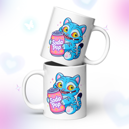 Kpop Tiger Mug, Soda Pop, Kpop Gift, Glossy Ceramic Mug, Multiple Option