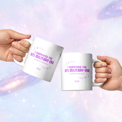 I Survived the Military Era Mug, OT7 Comeback Mug, Kpop Gift for ARMY