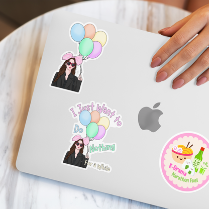 Love Next Door Kdrama Sticker - Bae Seok Ryu Balloons Scene