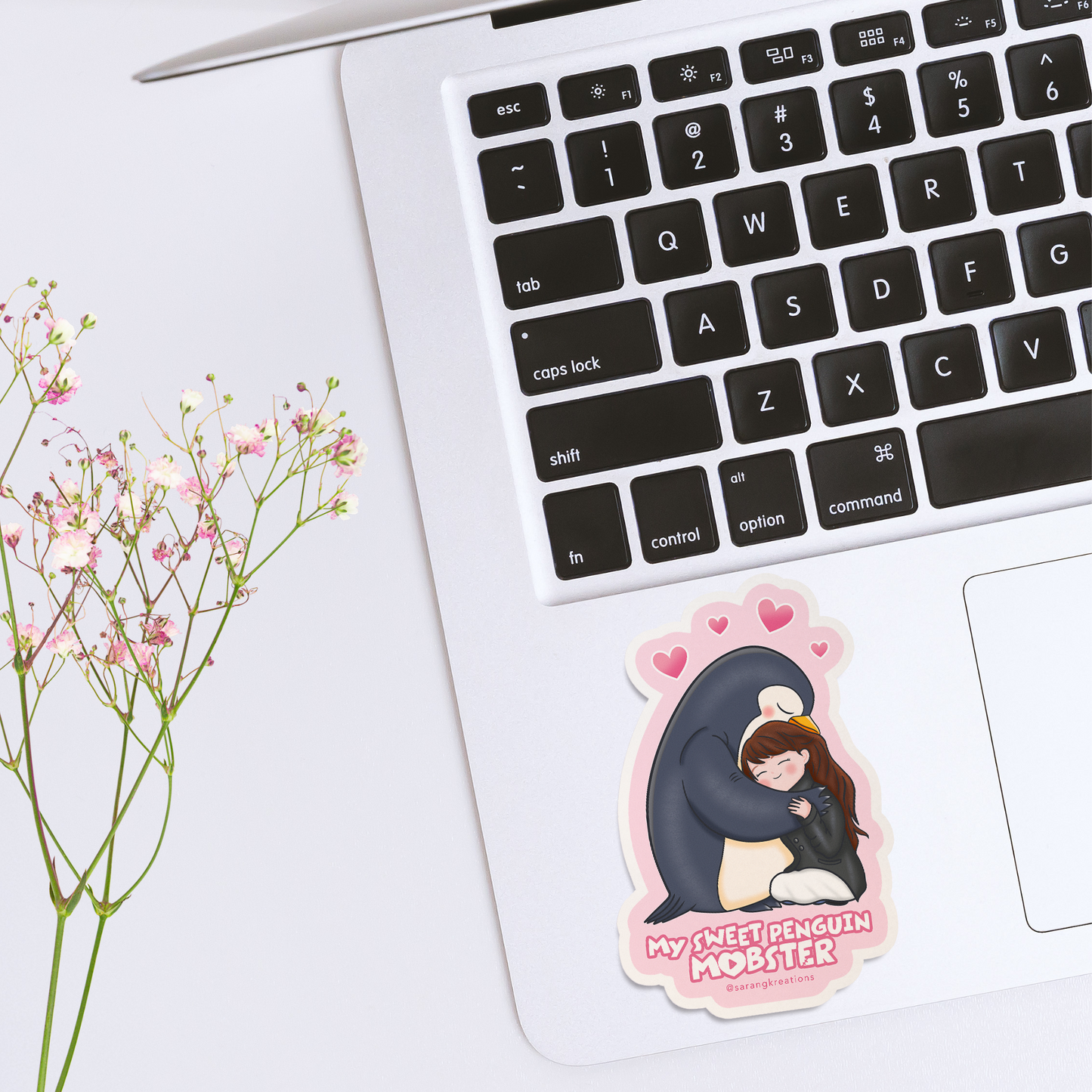 My Sweet Mobster Sticker, Kdrama Sticker: Ji-hwan & Eun-ha Love