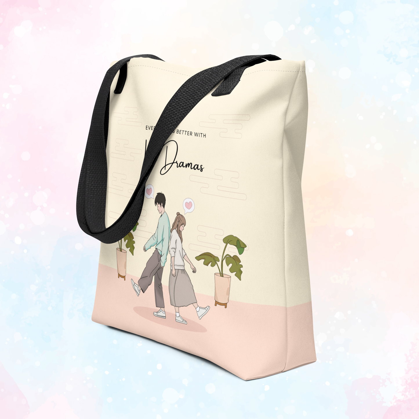 K-Drama Tote Bag - Everything's better with K-Dramas