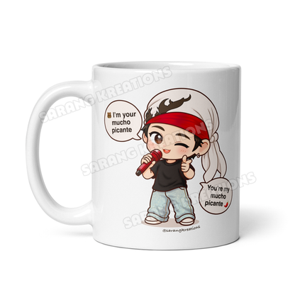 Bangtan Custom Ceramic Mug, Choose Your Favorite Sarang Kreations Design