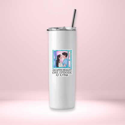 Escaping Reality One Episode At a Time Sticker, Kdrama Sticker, Cdrama Sticker