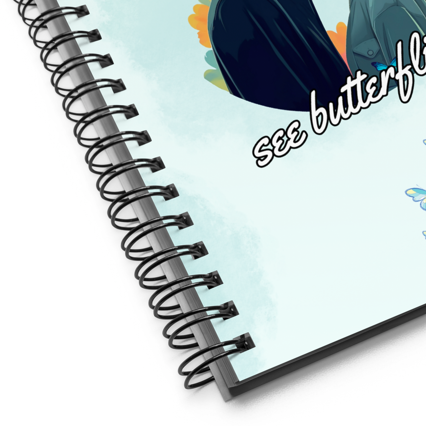 Kdrama Notebook: Nevertheless Inspired Spiral Journal with Dotted Pages