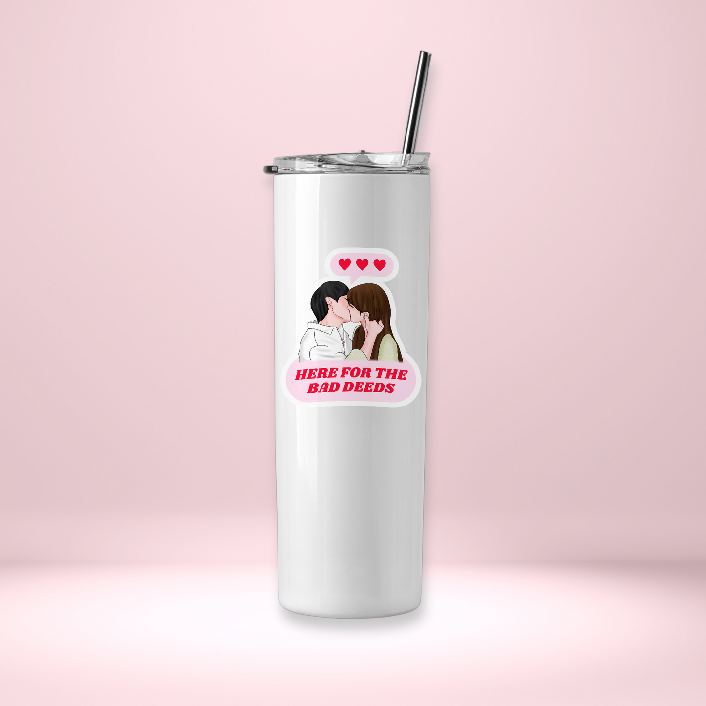 Love Next Door Sticker: Bad Deeds, K-Drama Sticker, Seung Hyo & Seok Ryu Kiss