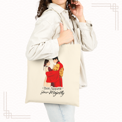 Bon Appétit Your Majesty K-Drama Tote Bag, Korean Drama Merch, K-Drama Fan Gift