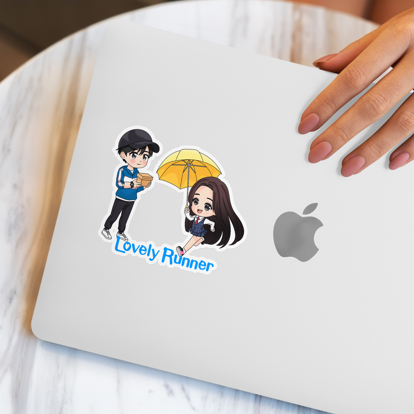 Lovely Runner Sticker, K-Drama Sticker Sheet, Cute Sol and Sun Jae Stickers