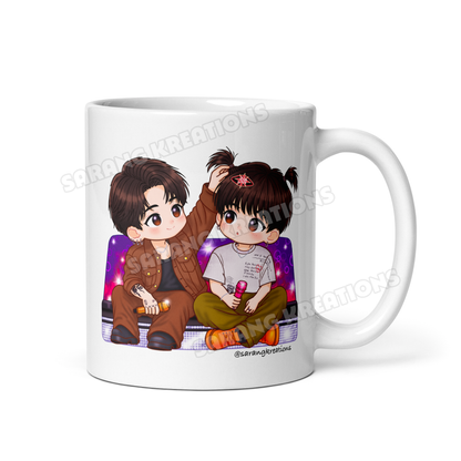 Bangtan Custom Ceramic Mug, Choose Your Favorite Sarang Kreations Design