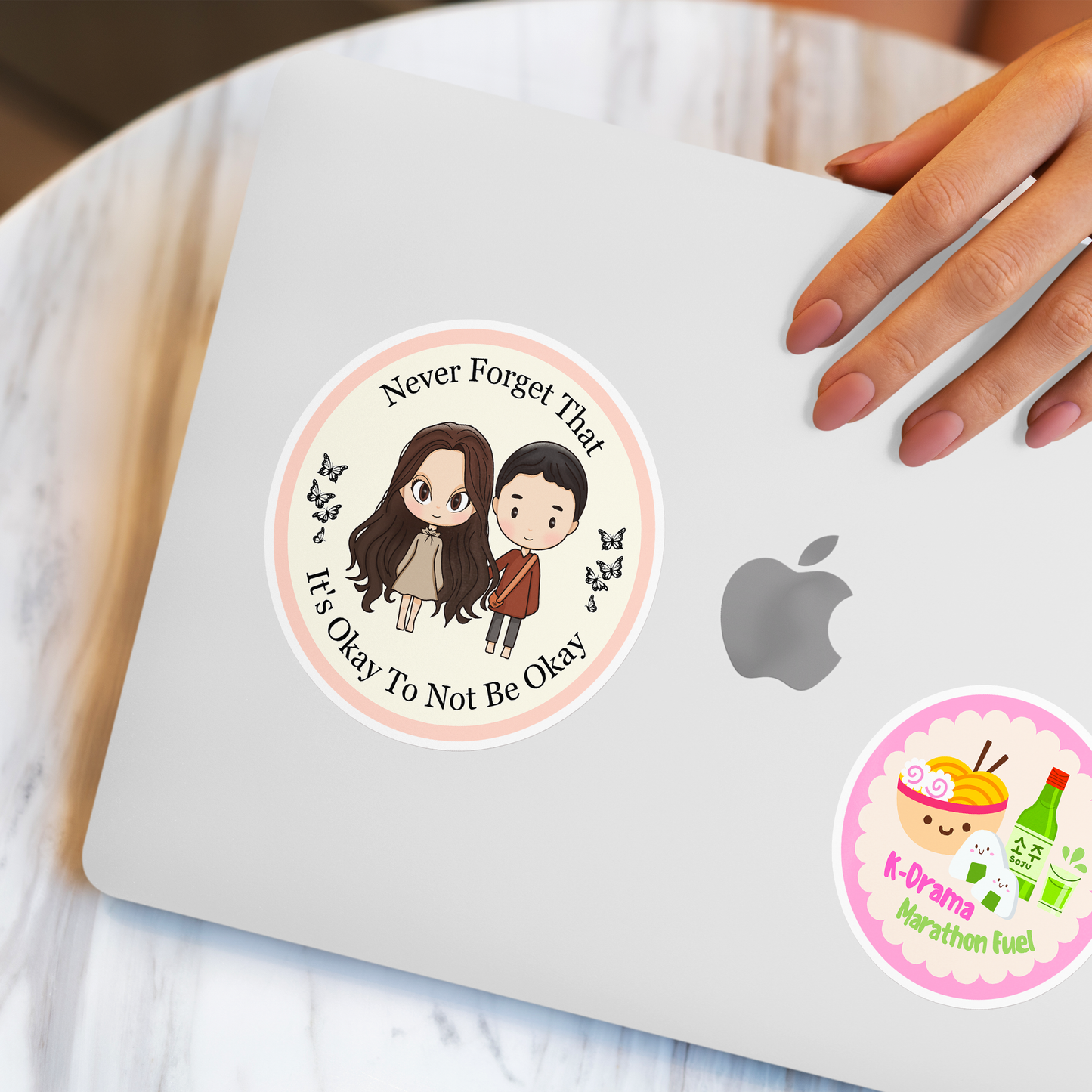 It's Okay To Not Be Okay Sticker, IOTNBO Kdrama Sticker, Self Care Sticker, Affirmation Sticker