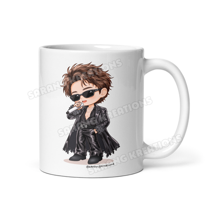 Bangtan Custom Ceramic Mug, Choose Your Favorite Sarang Kreations Design