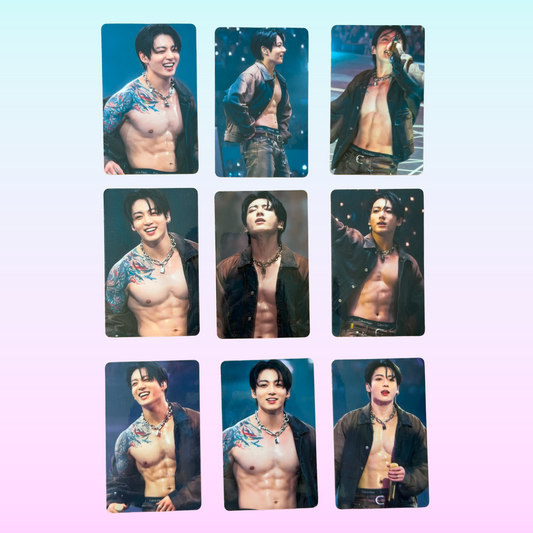 JK LA D4 Fan-Made Photo Card Set - 9 PCs