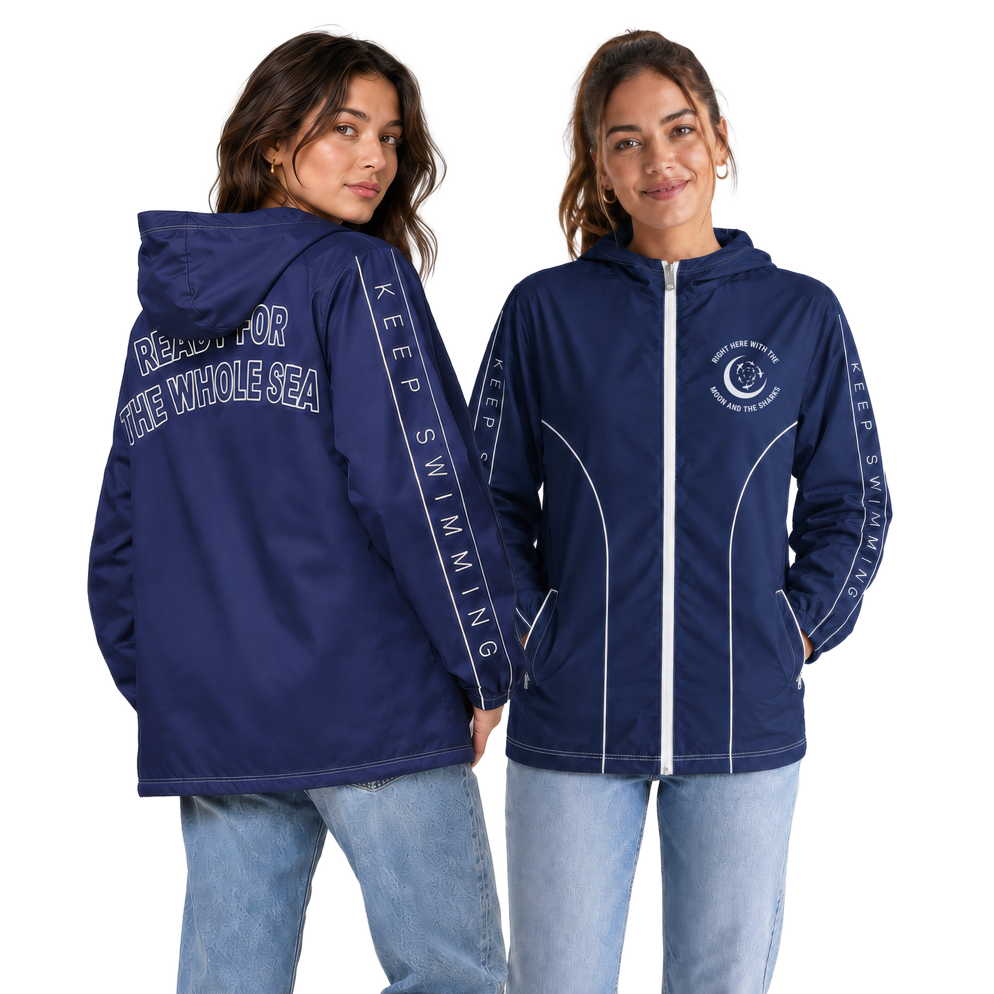 Keep Swimming Windbreaker - Arirang Collection