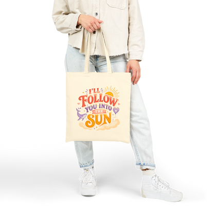 I'll Follow You Into the Sun Tote Bag - K-pop Army Canvas Tote