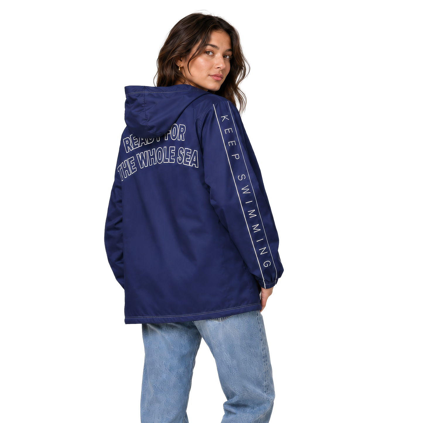 Keep Swimming Windbreaker - Arirang Collection