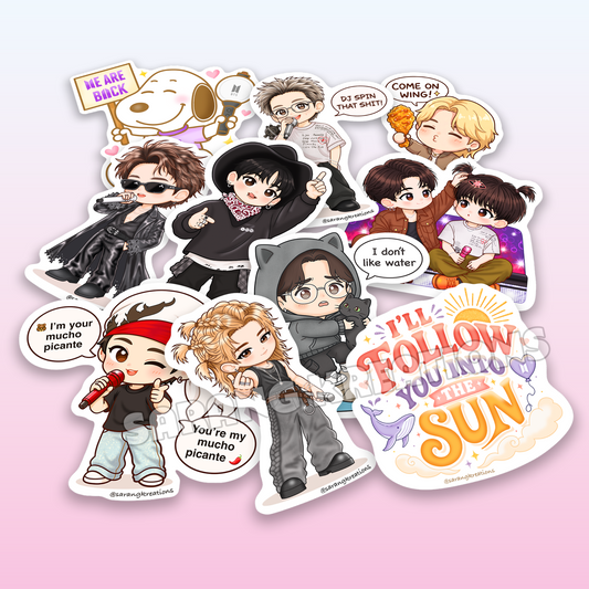Bulk Concert Freebie Stickers | Packs of 25, 50 or 100
