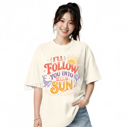 I'll Follow You Into The Sun T-Shirt - Arirang K-pop Fan Shirt for Army - Comfort Colors Tee