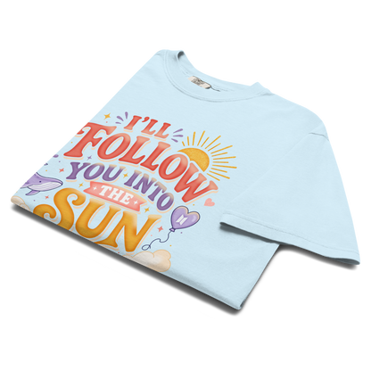 I'll Follow You Into The Sun T-Shirt - Arirang K-pop Fan Shirt for Army - Comfort Colors Tee